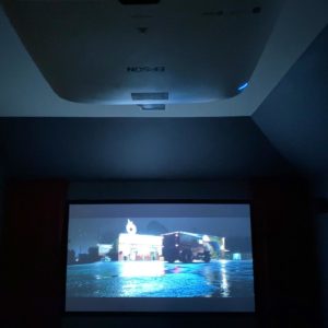 Home Theater Projector to Wall